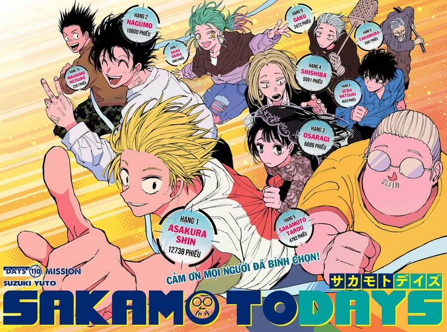 Sakamoto Days 110 trang 1