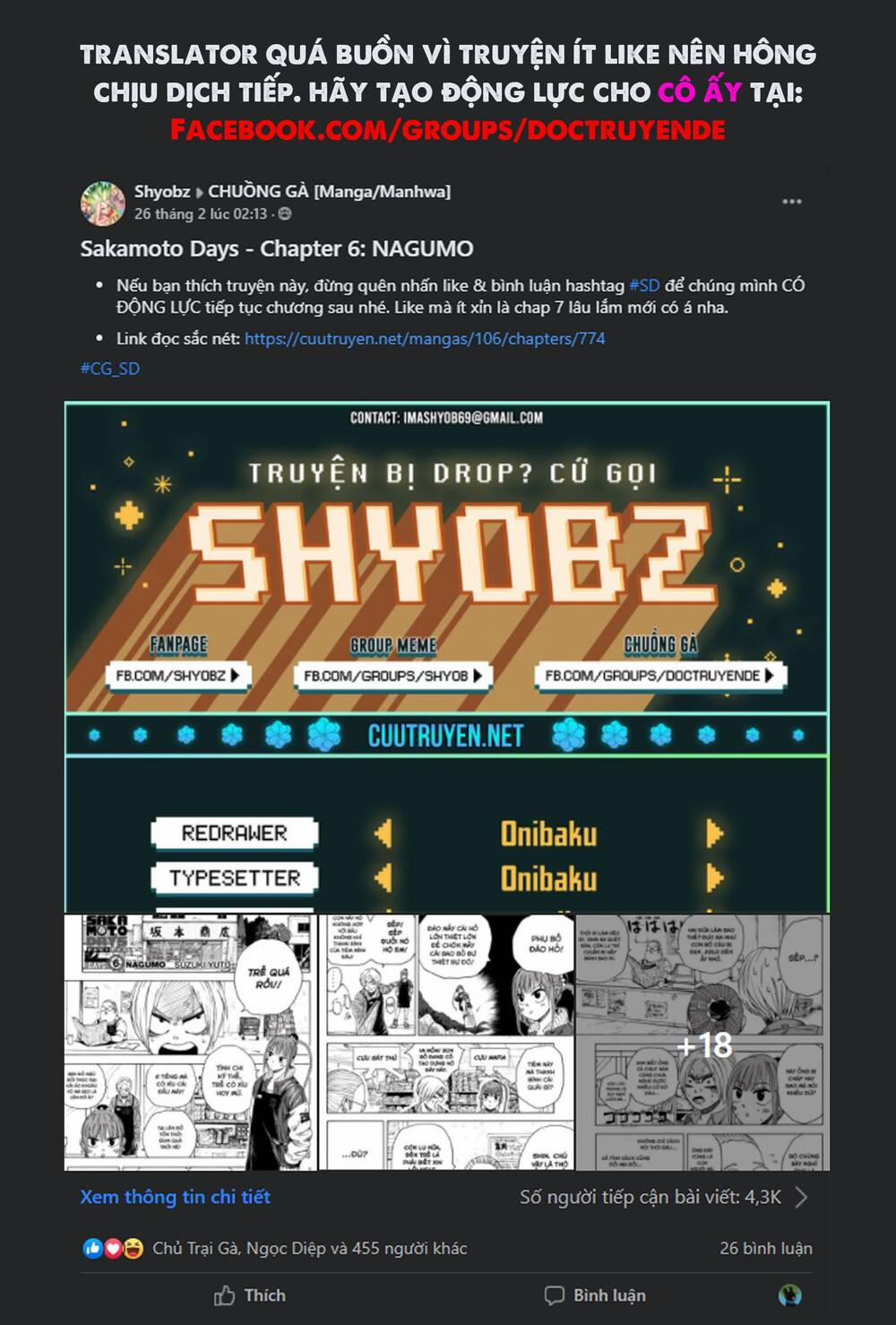 Sakamoto Days 4 trang 0