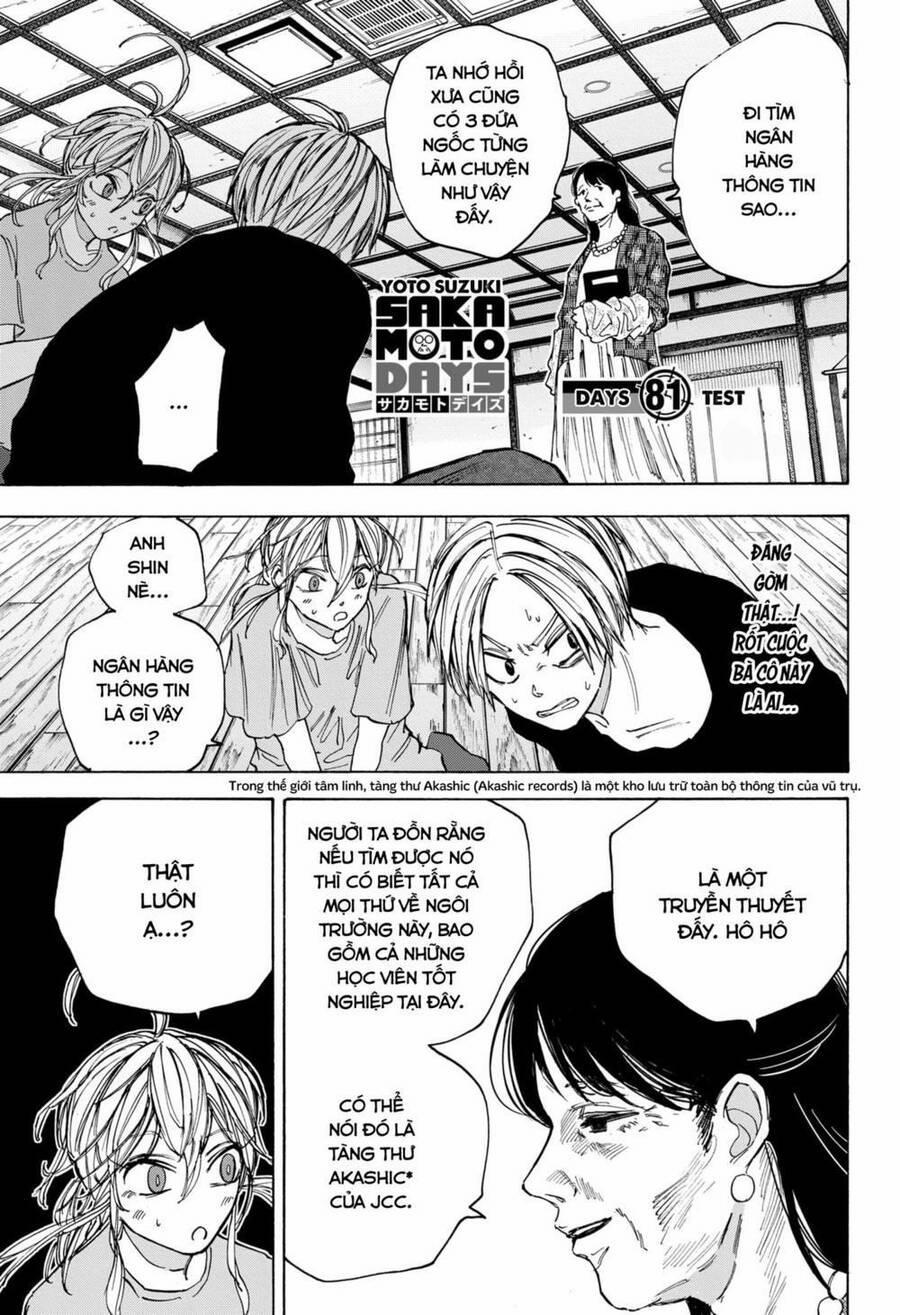 Sakamoto Days 81 trang 1