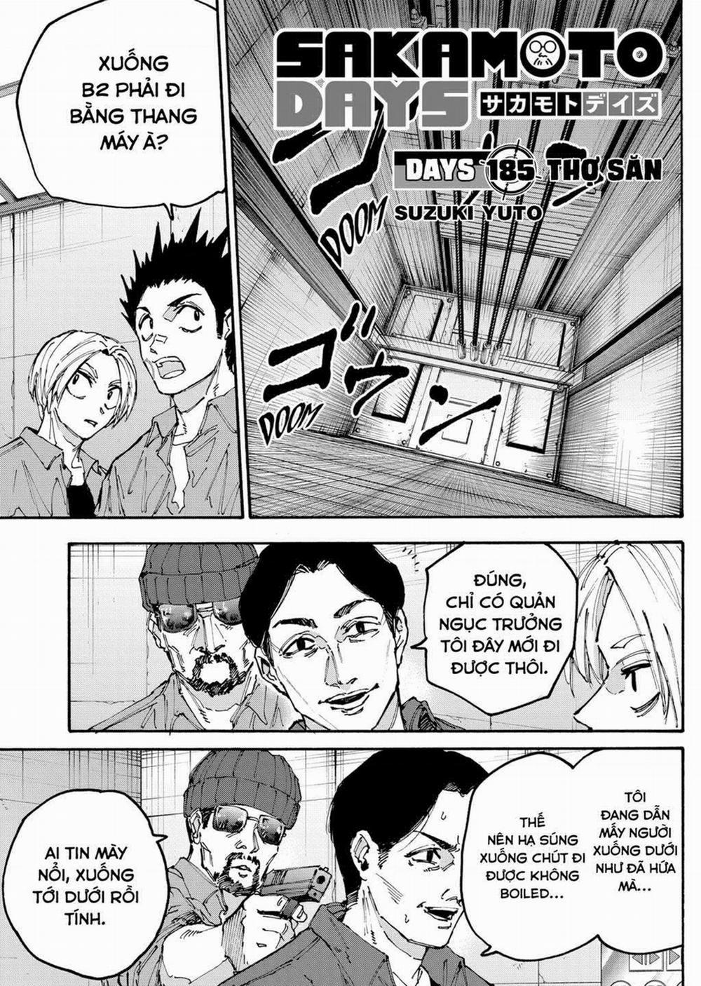 Sakamoto Days Chuong 185 trang 1
