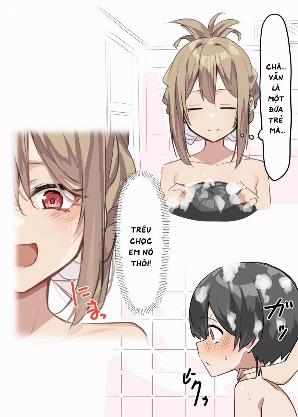 Saki-chan cùng cậu em trai shota 1 trang 7