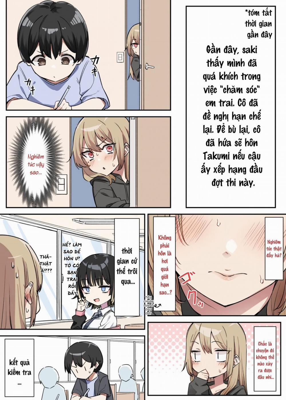 Saki-chan cùng cậu em trai shota 5 trang 1