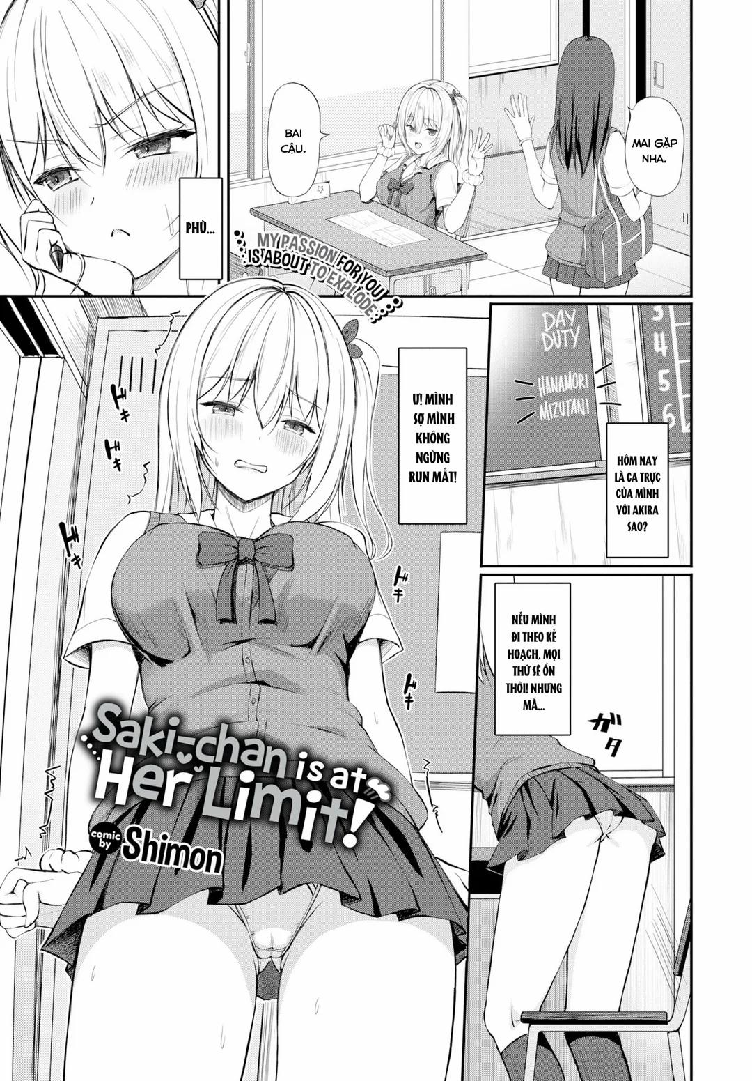 Saki-chan đã tới giới hạn! Oneshot trang 1