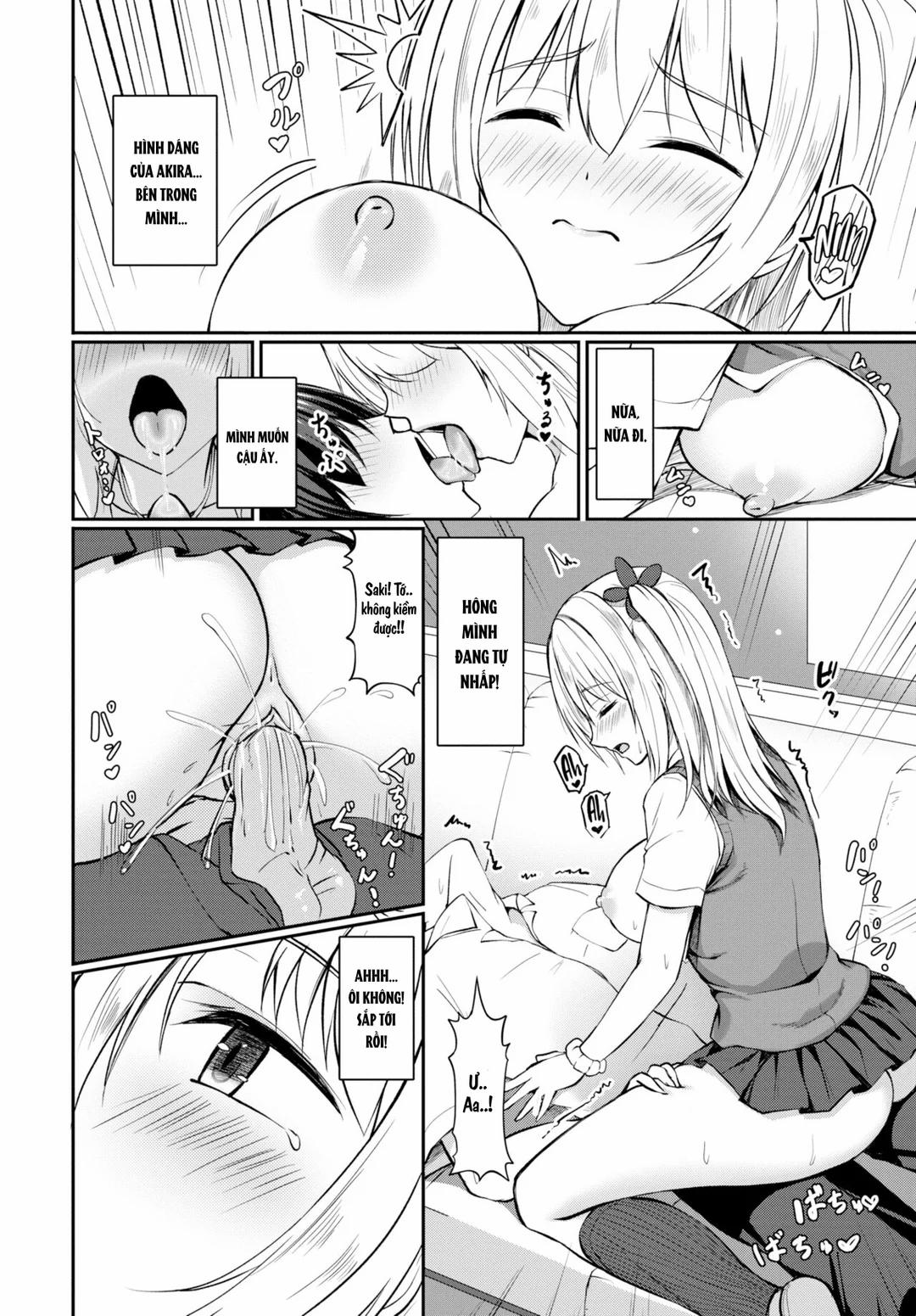 Saki-chan đã tới giới hạn! Oneshot trang 12