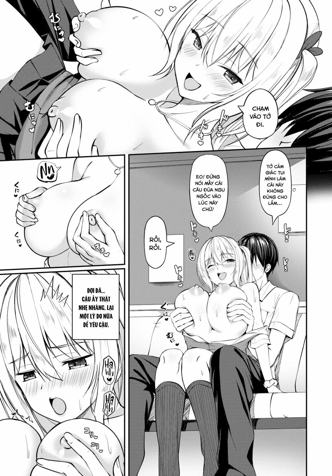 Saki-chan đã tới giới hạn! Oneshot trang 15