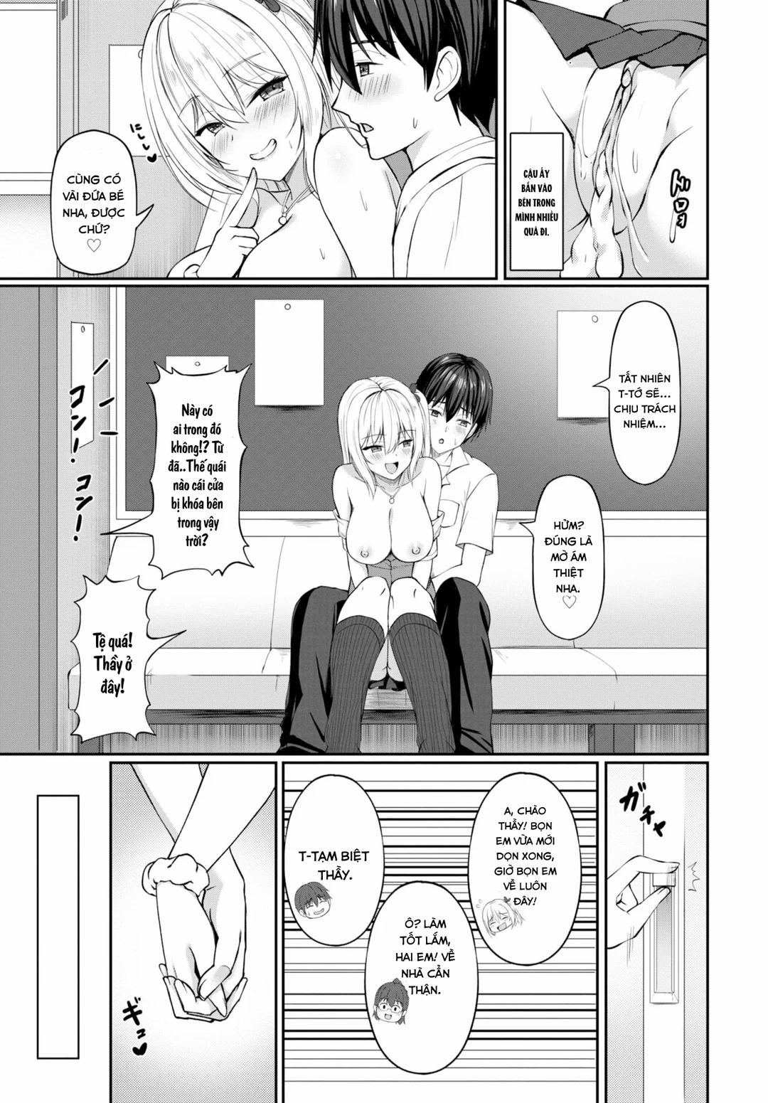 Saki-chan đã tới giới hạn! Oneshot trang 19