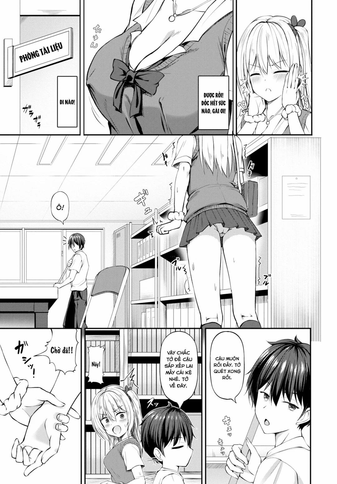 Saki-chan đã tới giới hạn! Oneshot trang 3