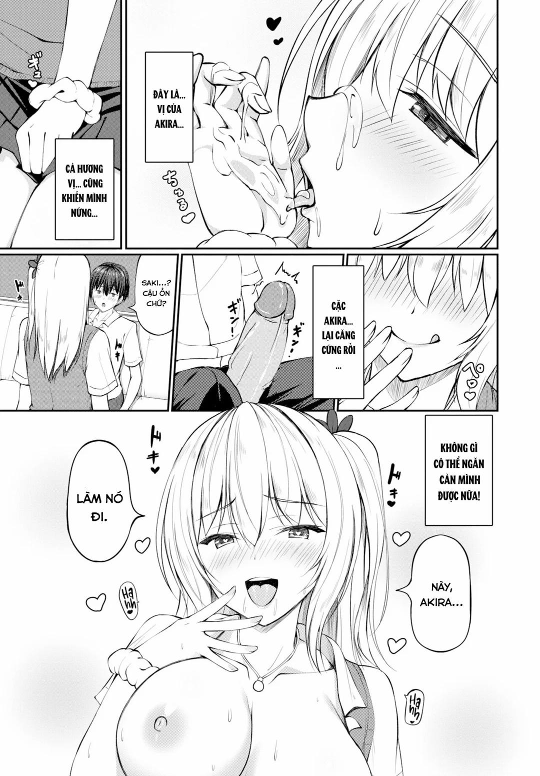 Saki-chan đã tới giới hạn! Oneshot trang 9