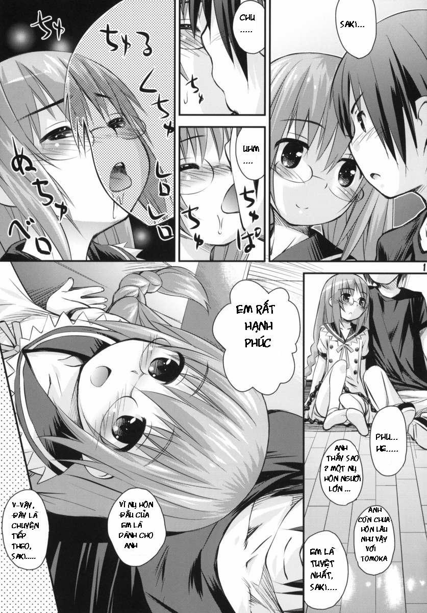 Saki Saki Daisuki (Ro-Kyu-Bu) Oneshot trang 14