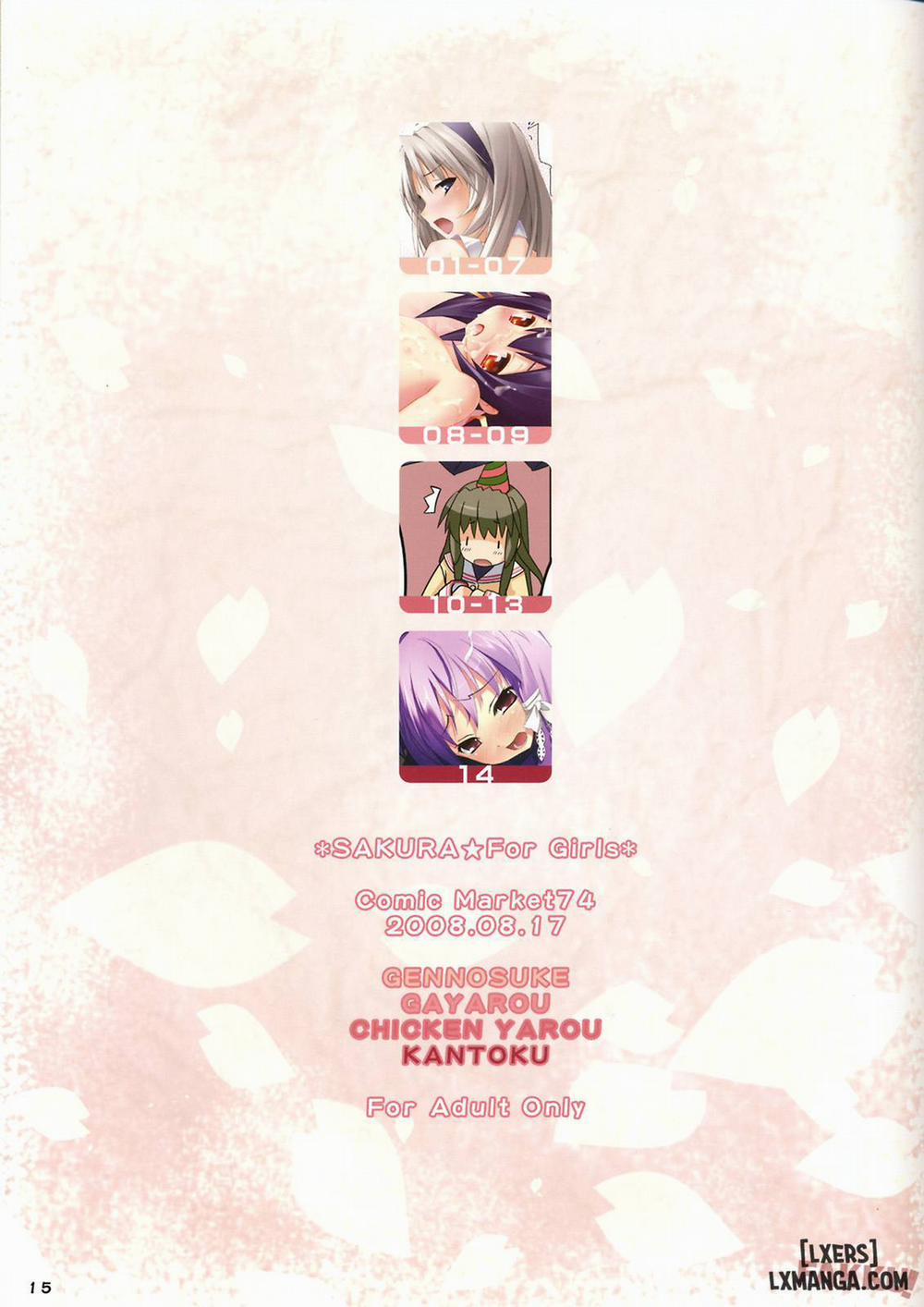 Sakura For Girls Oneshot trang 13