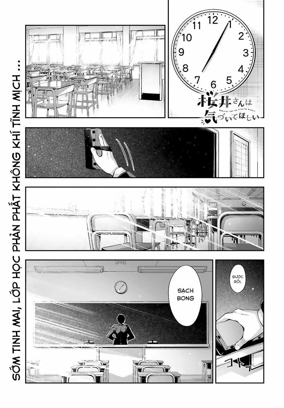 Sakurai-san Muốn Được Để Ý 10 trang 1