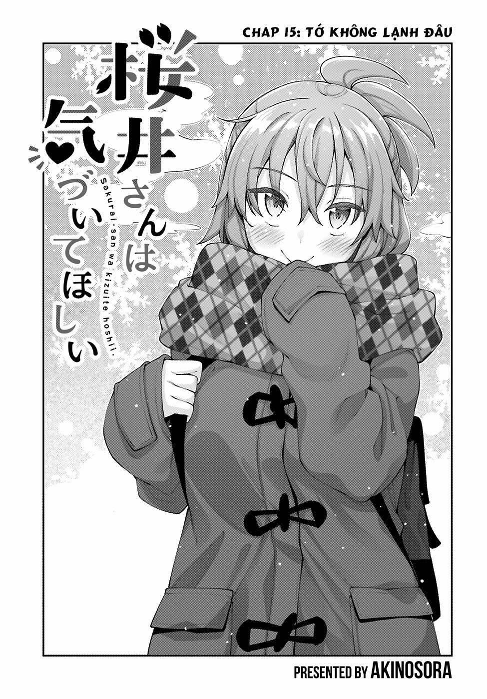 Sakurai-San Wa Kizuite Hoshii 15 trang 1