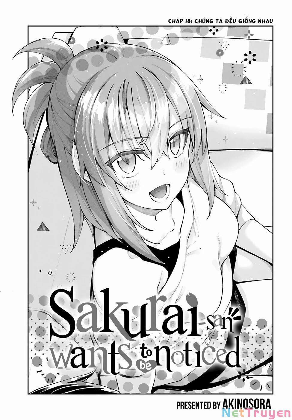 Sakurai-San Wa Kizuite Hoshii 18 trang 1
