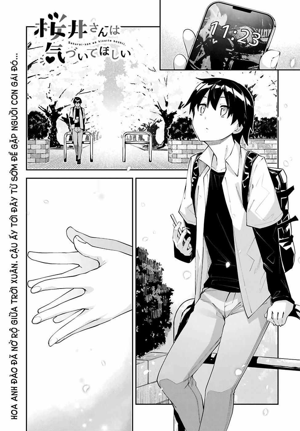 Sakurai-San Wa Kizuite Hoshii 26 trang 1