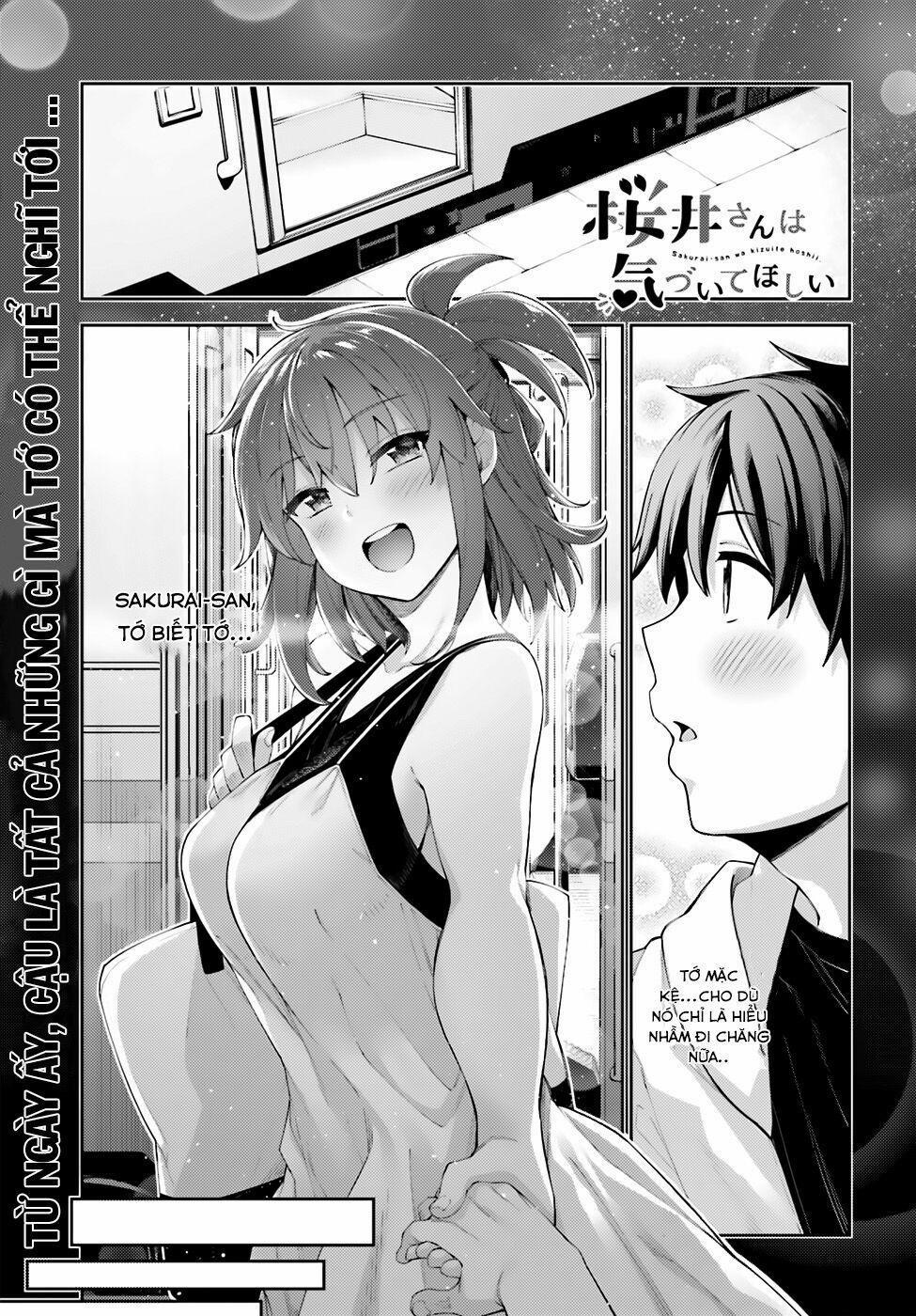 Sakurai-San Wa Kizuite Hoshii 8 trang 1
