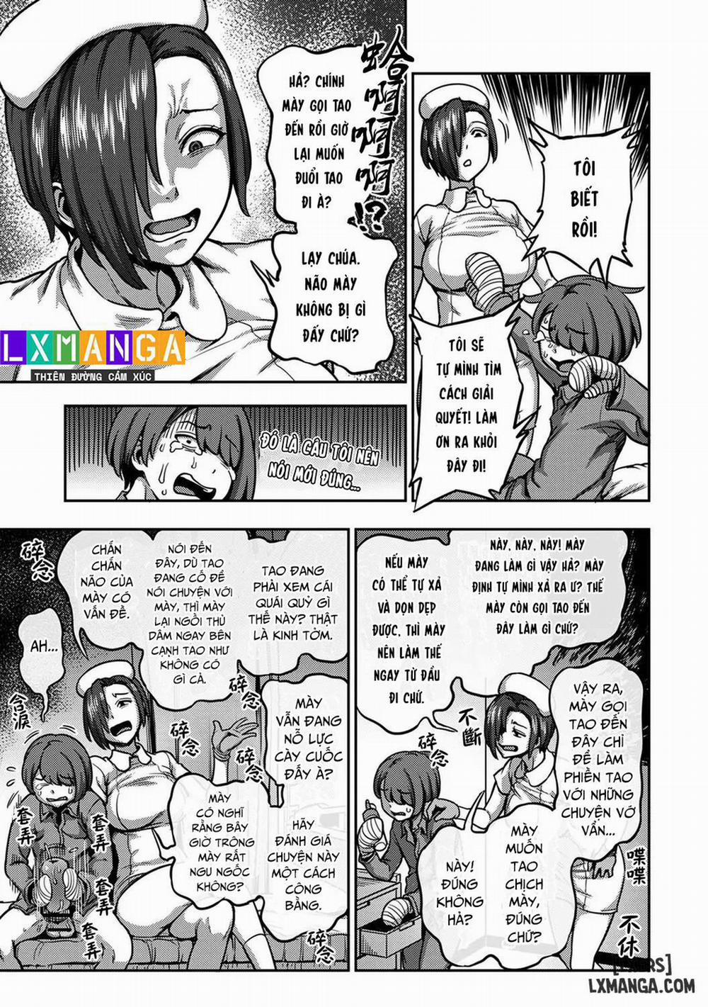 Sakusei Byoutou ~Seikaku Saiaku no Nurse shika Inai Byouin de Shasei Kanri Seikatsu~ 11 trang 4