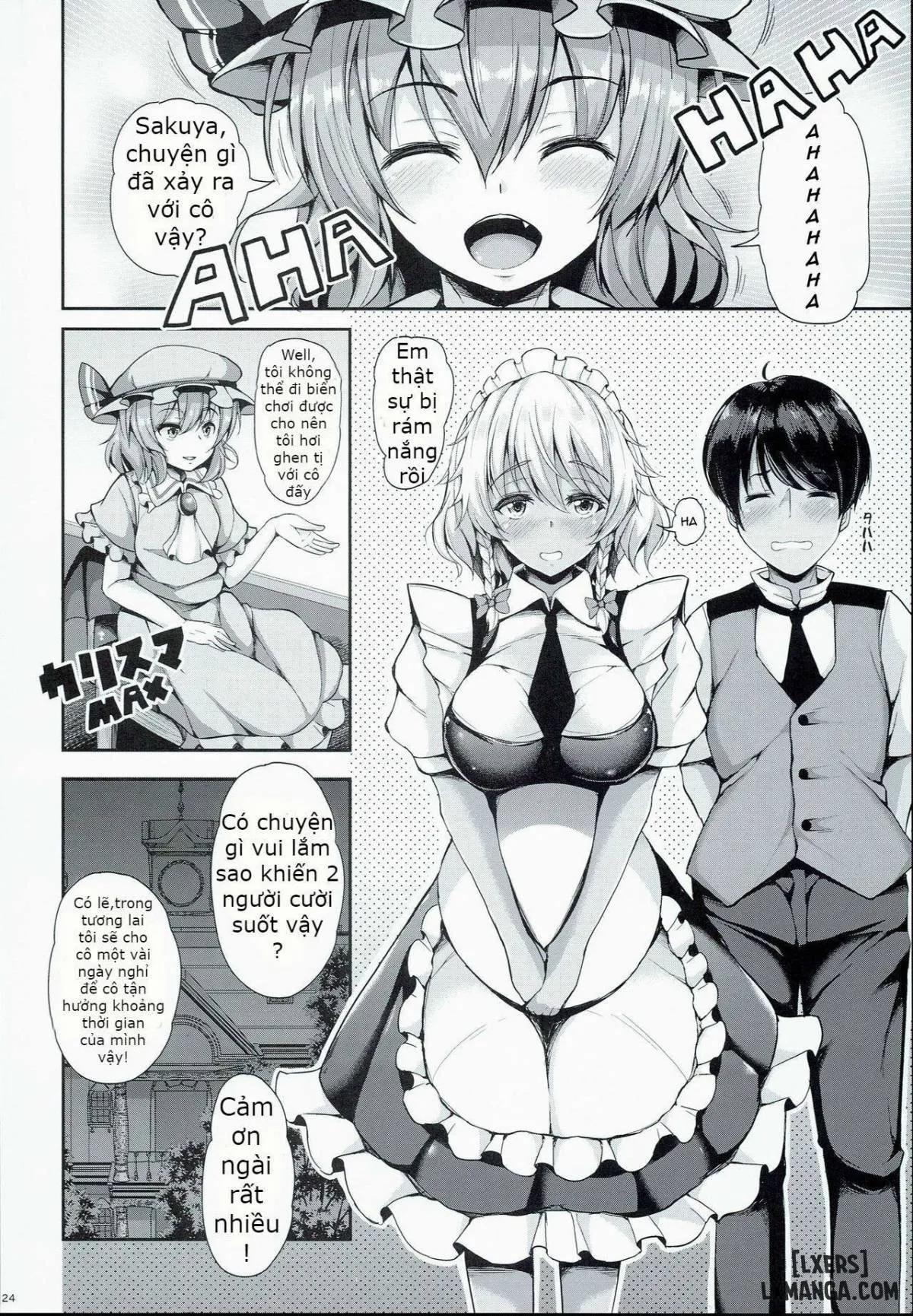 Sakuya Ga Mizugi Ni Kigaetara (Touhou Project) OneShot trang 21