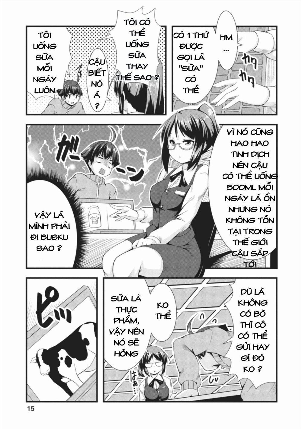 Sakyubasu Ni Tensei Shitanode Miruku O Shiborimasu 1 trang 13