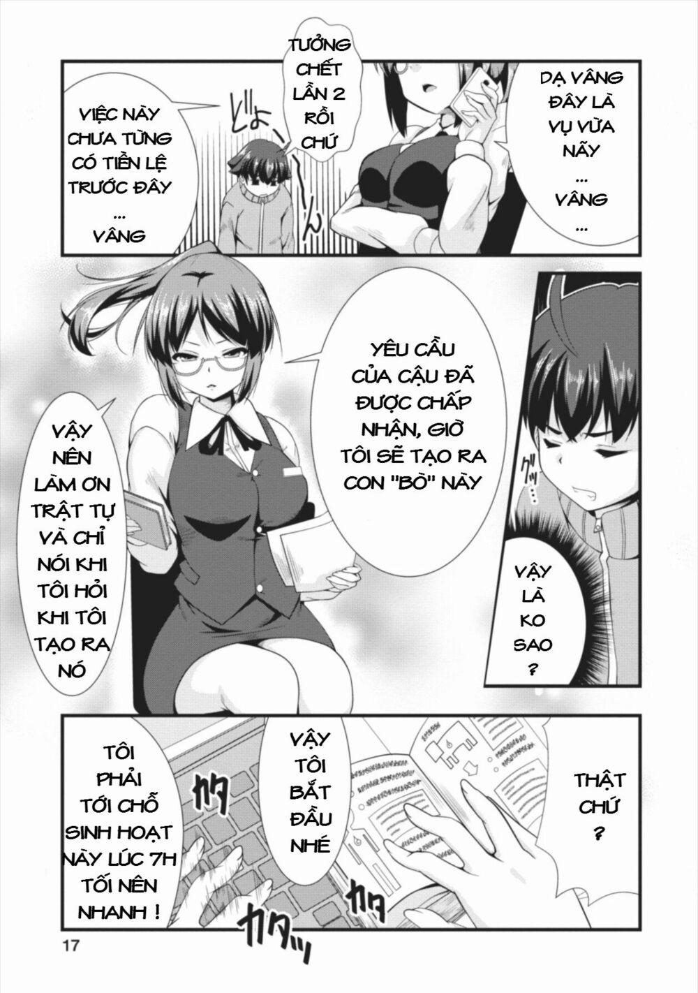 Sakyubasu Ni Tensei Shitanode Miruku O Shiborimasu 1 trang 15