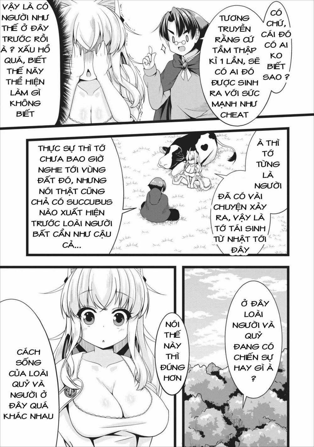 Sakyubasu Ni Tensei Shitanode Miruku O Shiborimasu 4 trang 8