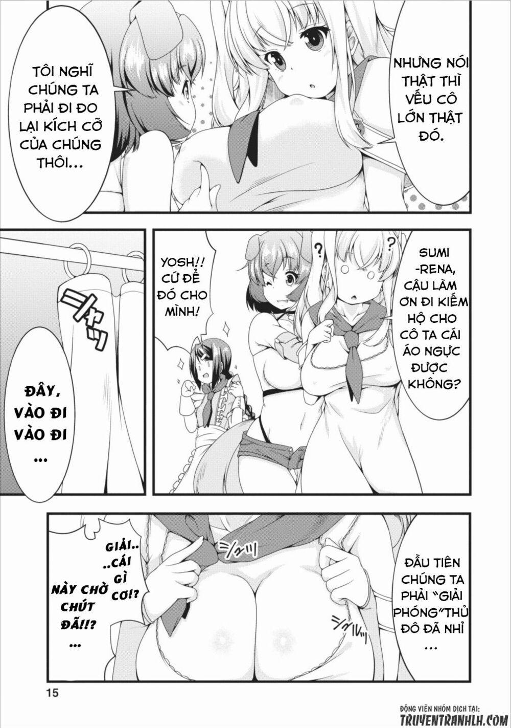 Sakyubasu Ni Tensei Shitanode Miruku O Shiborimasu 6 trang 16