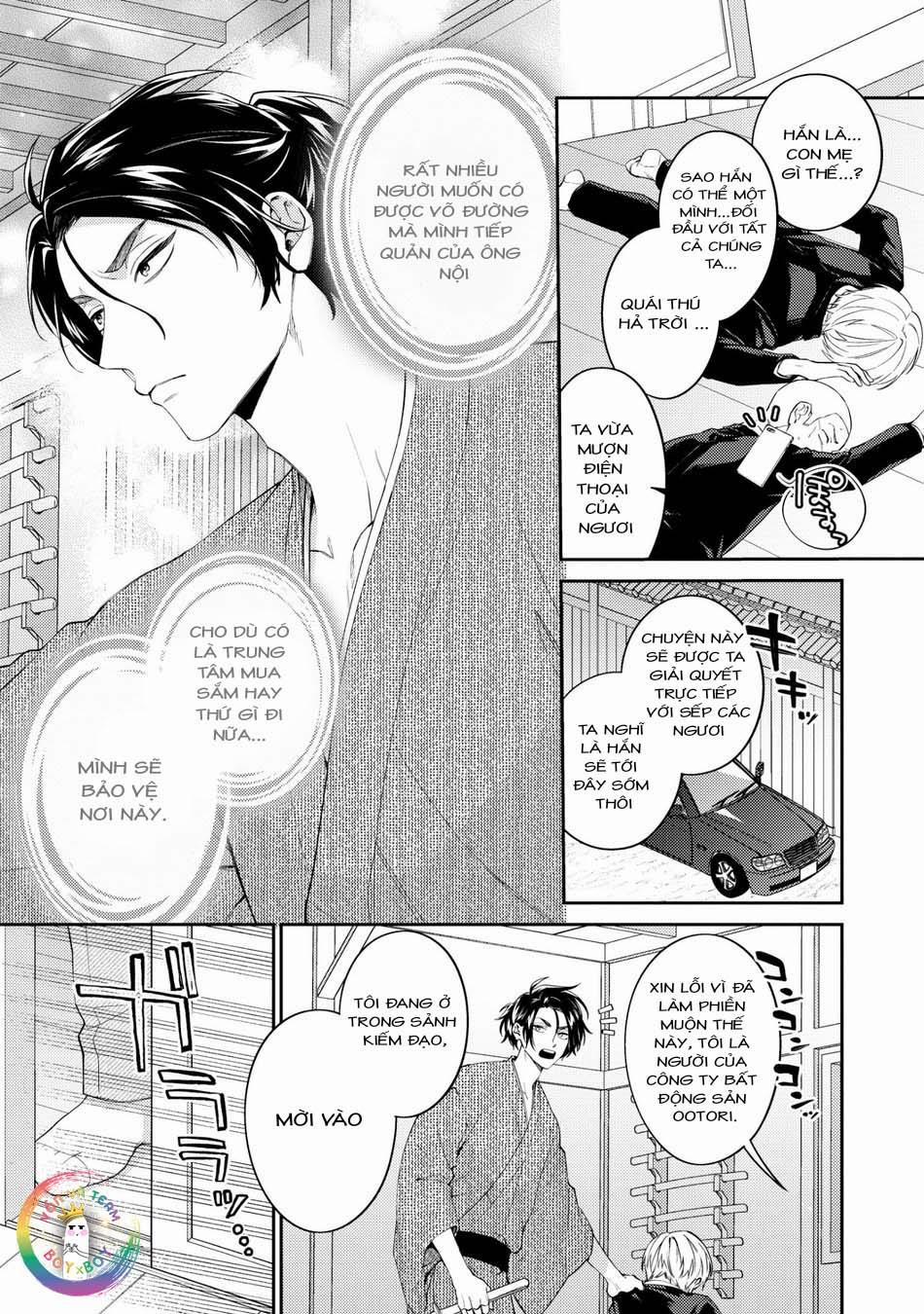 Samurai Ω to Akutoku Shachou (END) 1 trang 10