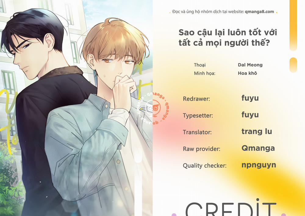 Sao Cậu Lại Luôn Tốt Với Tất Cả Mọi Người Thế? 7 trang 0