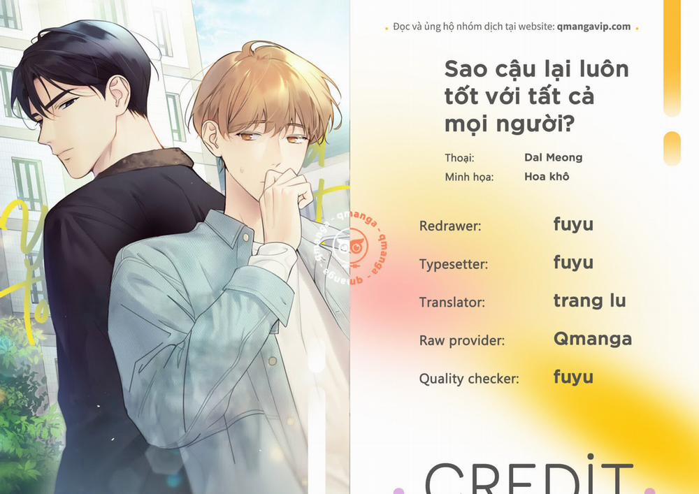 Sao Cậu Lại Luôn Tốt Với Tất Cả Mọi Người Thế? 8 trang 0