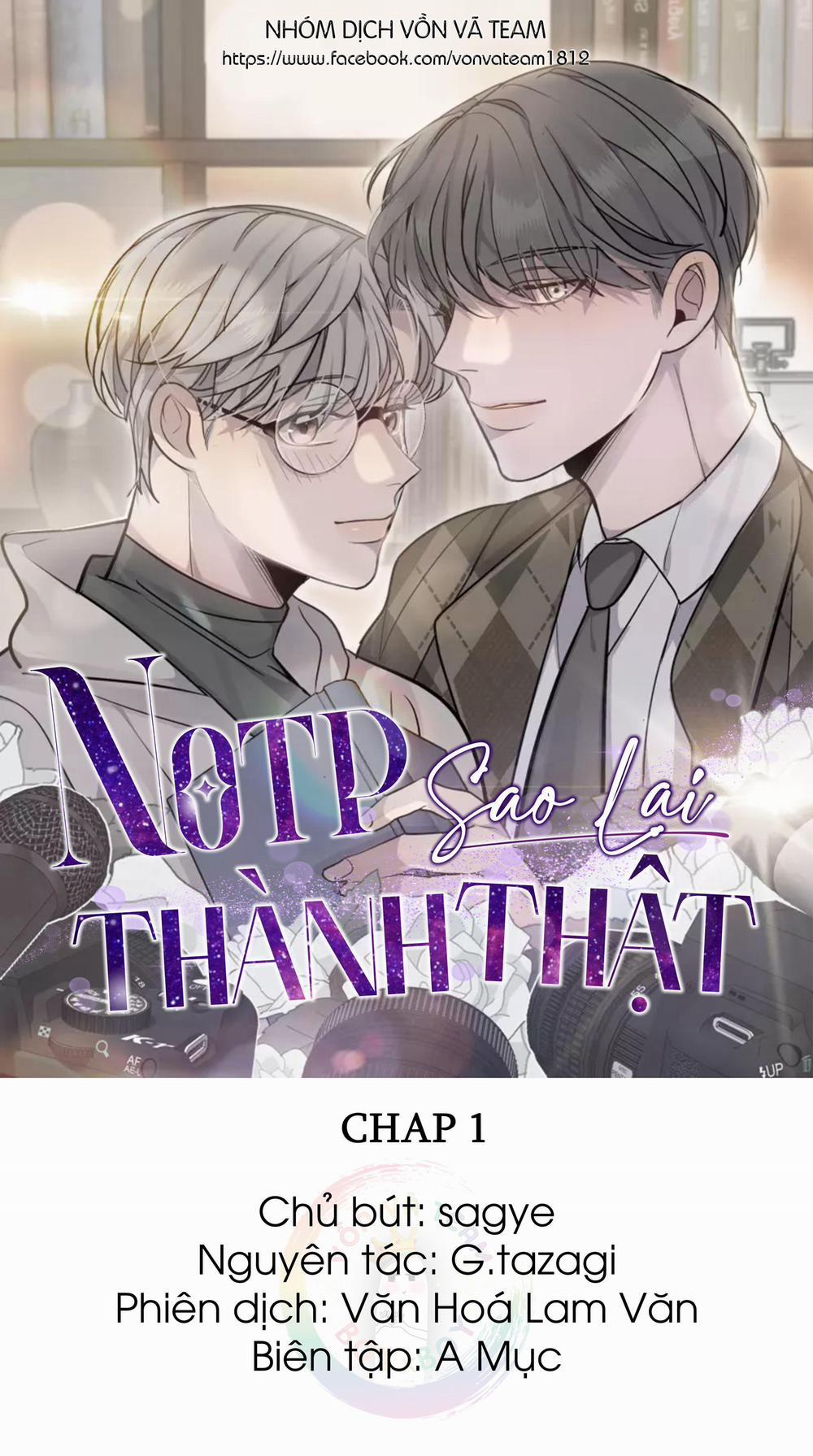 Sao NOTP Lại Thành Thật Rồi? (END) 1 trang 1