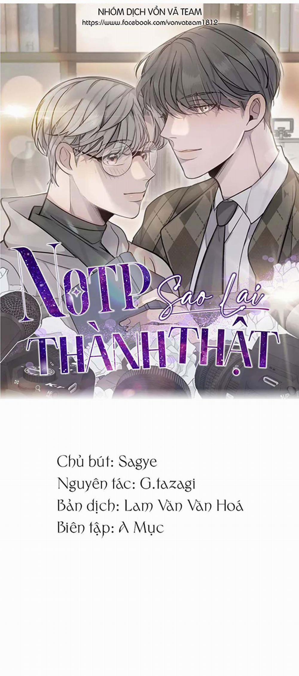 Sao NOTP Lại Thành Thật Rồi? (END) 11 trang 1