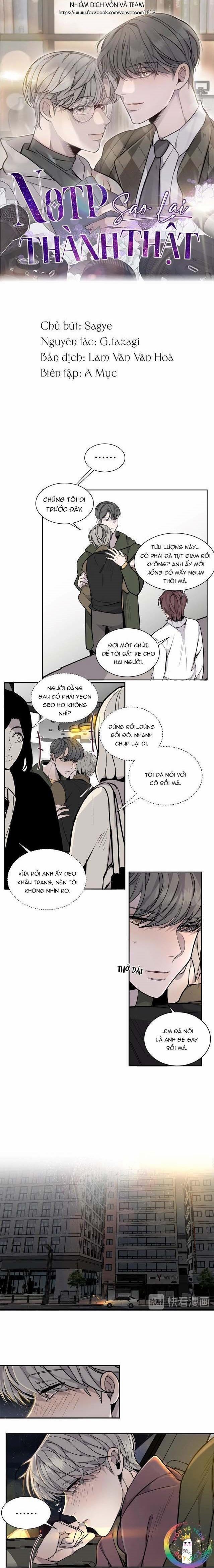 Sao NOTP Lại Thành Thật Rồi? (END) 7 trang 1