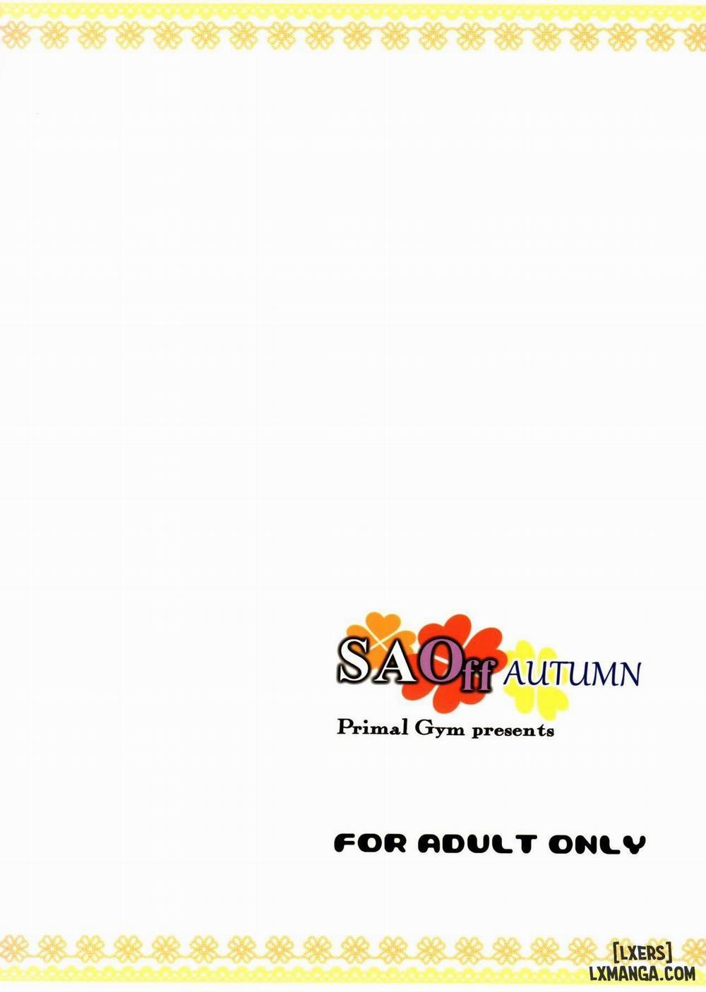 SAOff AUTUMN Oneshot trang 21