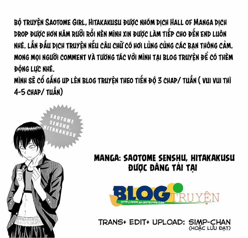 Saotome Girl, Hitakakusu 46 trang 0