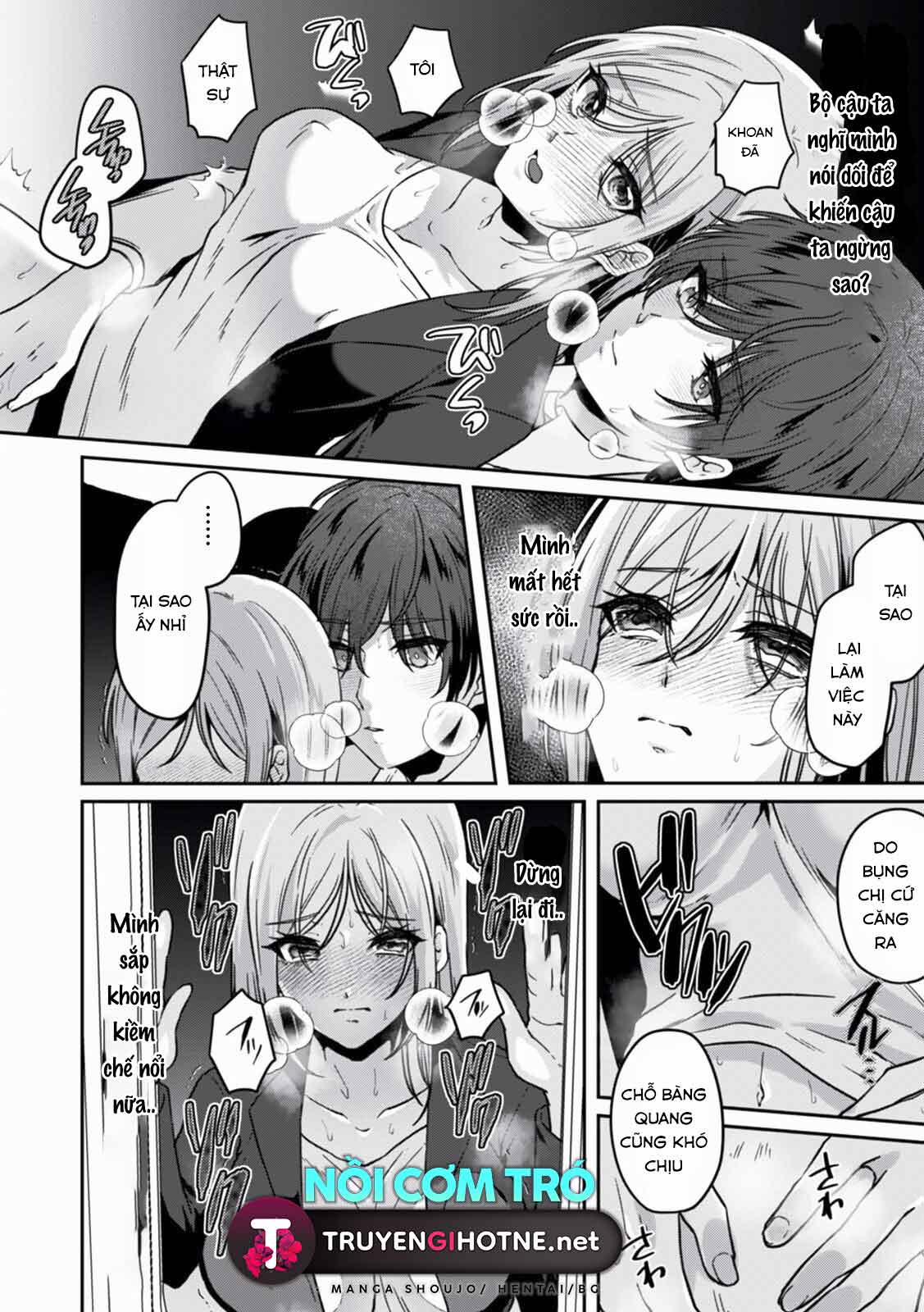 Sắp Không Kiềm Chế Nổi Trên Chuyến Tàu Đông Đúc 1.2 trang 5