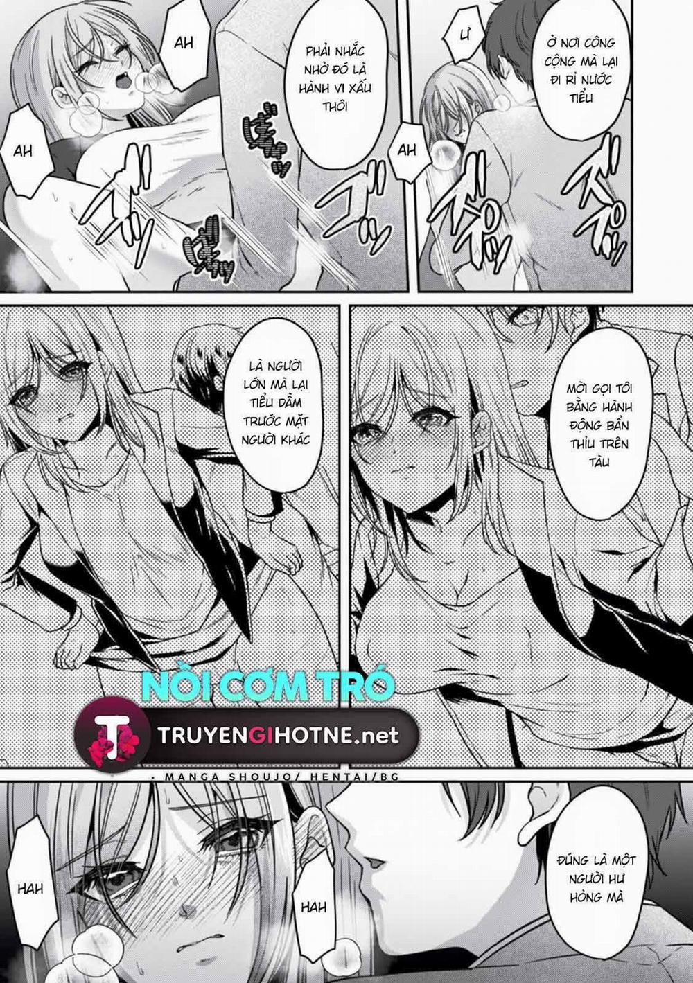 Sắp Không Kiềm Chế Nổi Trên Chuyến Tàu Đông Đúc 2.2 trang 6