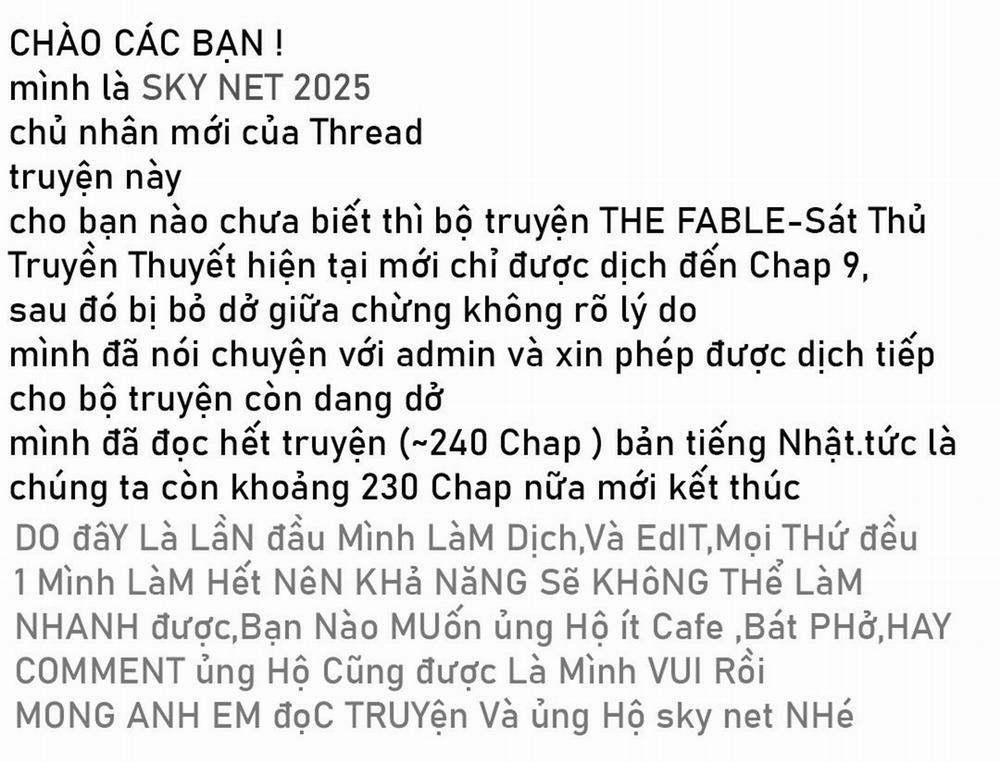 Sát Thủ Truyền Thuyết 10 trang 1