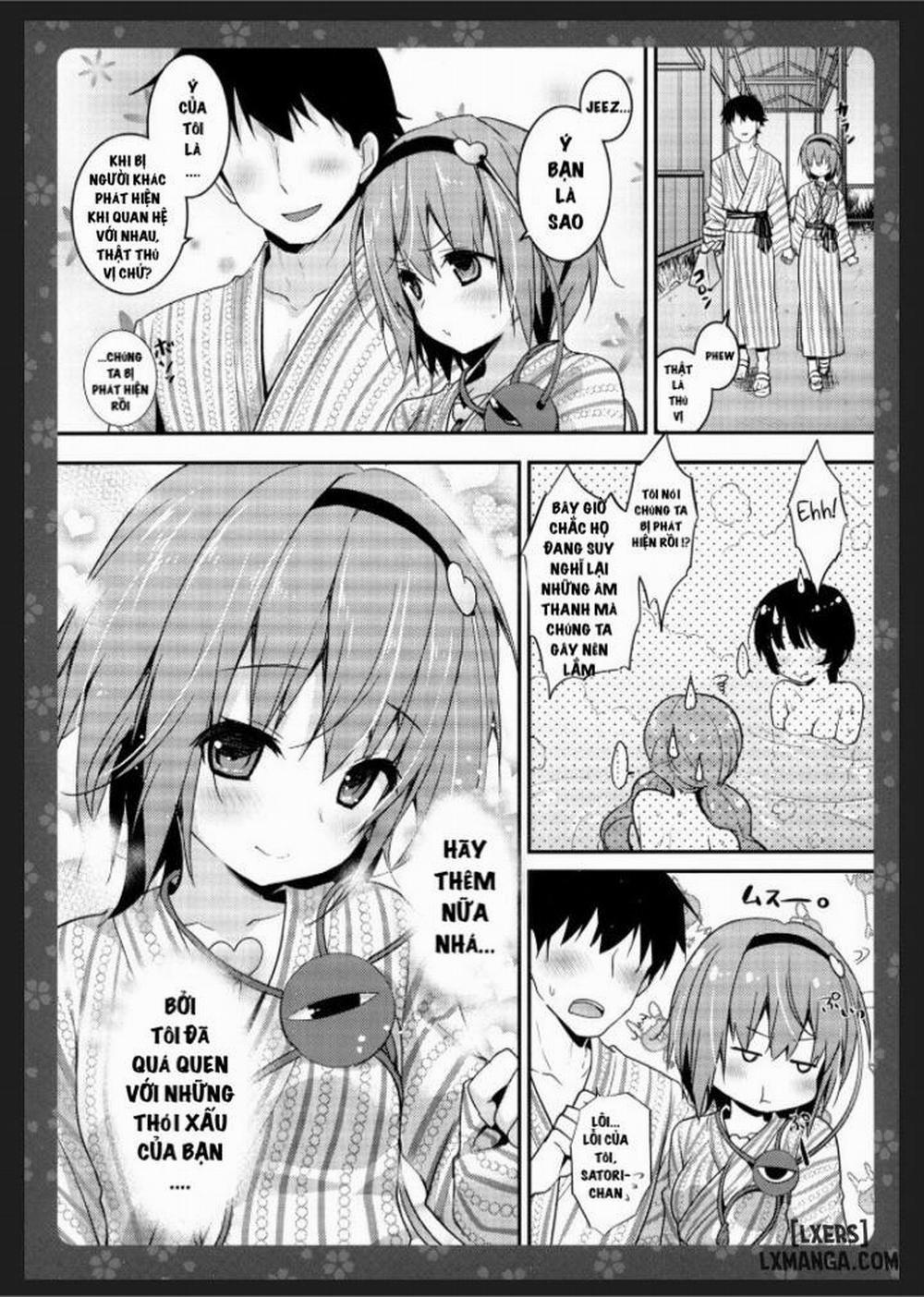 Satori-chan ga Osananajimi dattara -Yukemuri Konyoku Onsen Hen Oneshot trang 9