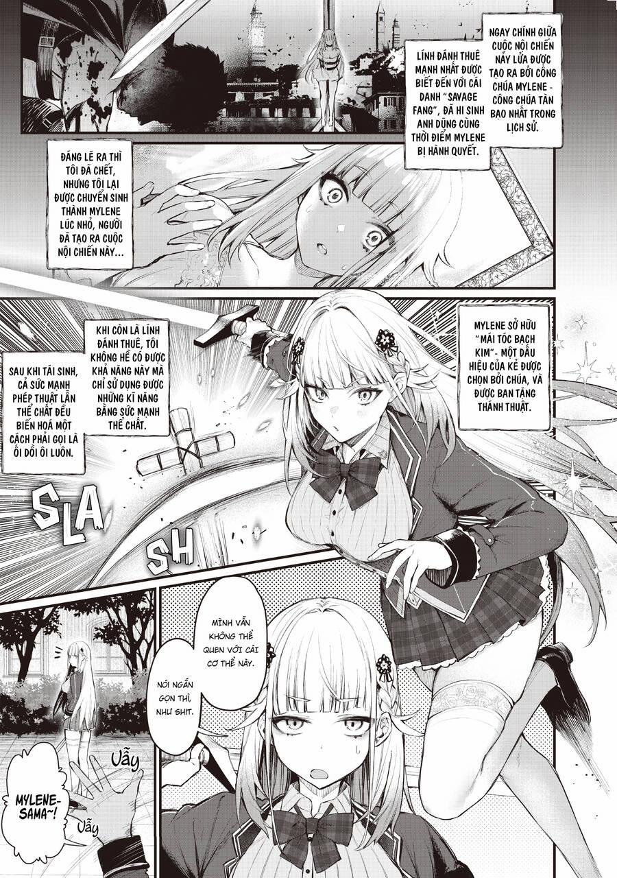 Savage Fang Ojou-Sama: Shijou Saikyou No Youhei Wa Shijou Saikyou No Bougyaku Reijou To Natte Ni Dome No Sekai O Musou Suru 0.1 trang 0