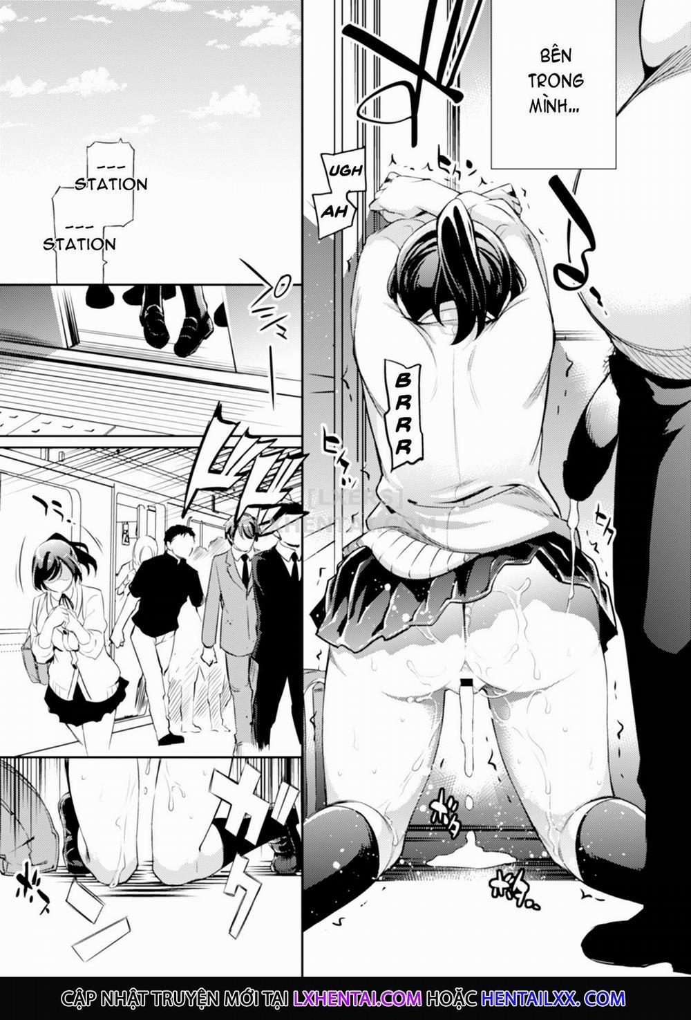 Sayuri - Kareshi to Hatsu H Mokuzen ni Chikan ni NTR-reta Shoujo 1 trang 23