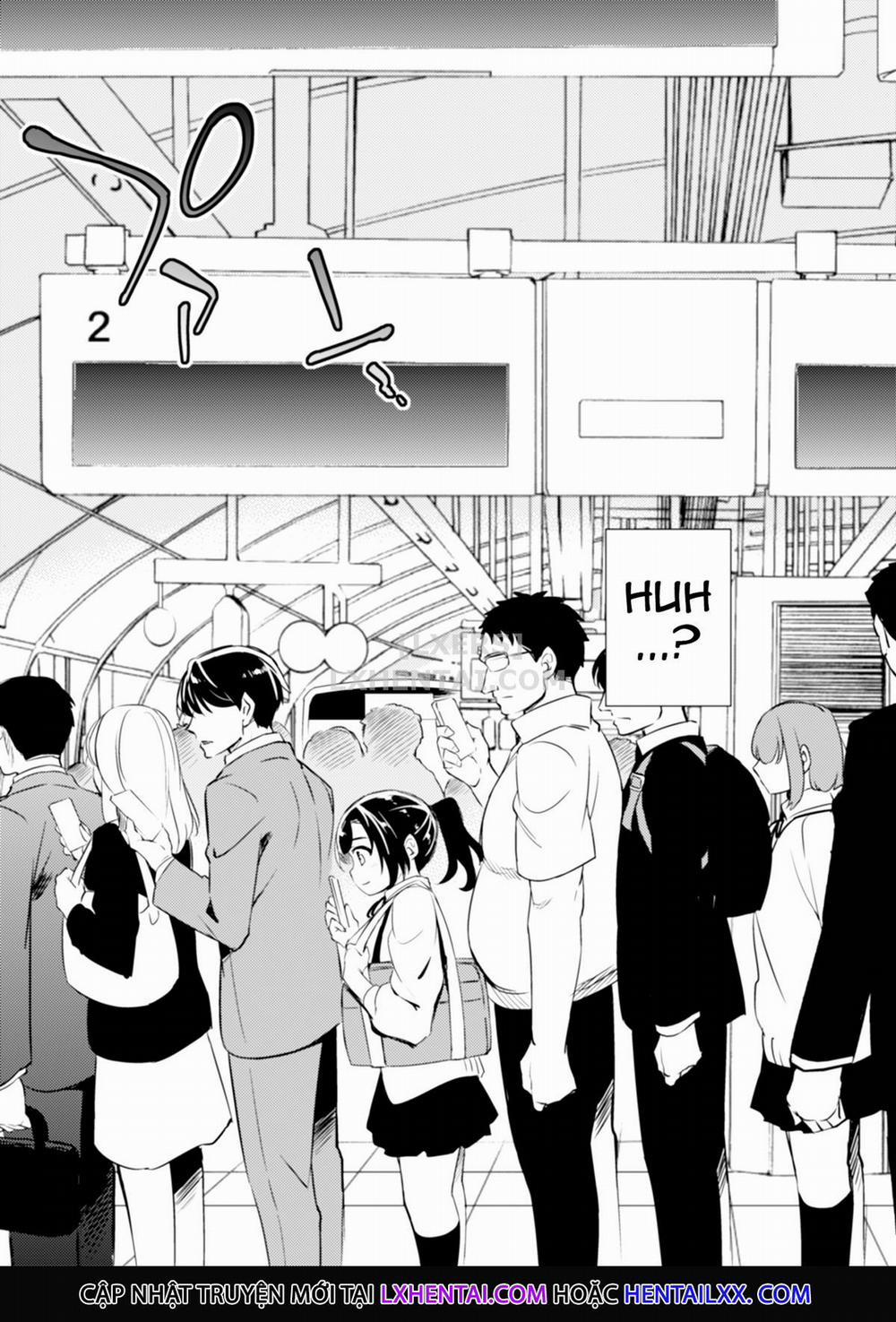 Sayuri - Kareshi to Hatsu H Mokuzen ni Chikan ni NTR-reta Shoujo 1 trang 5