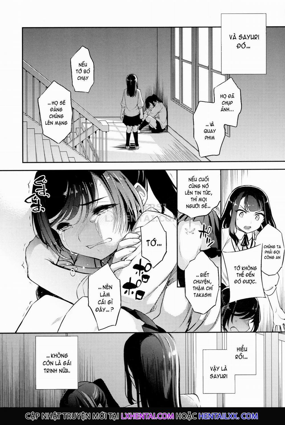 Sayuri - Kareshi to Hatsu H Mokuzen ni Chikan ni NTR-reta Shoujo 4 ~Getting Fucked With The Girl She Tried To Save trang 4