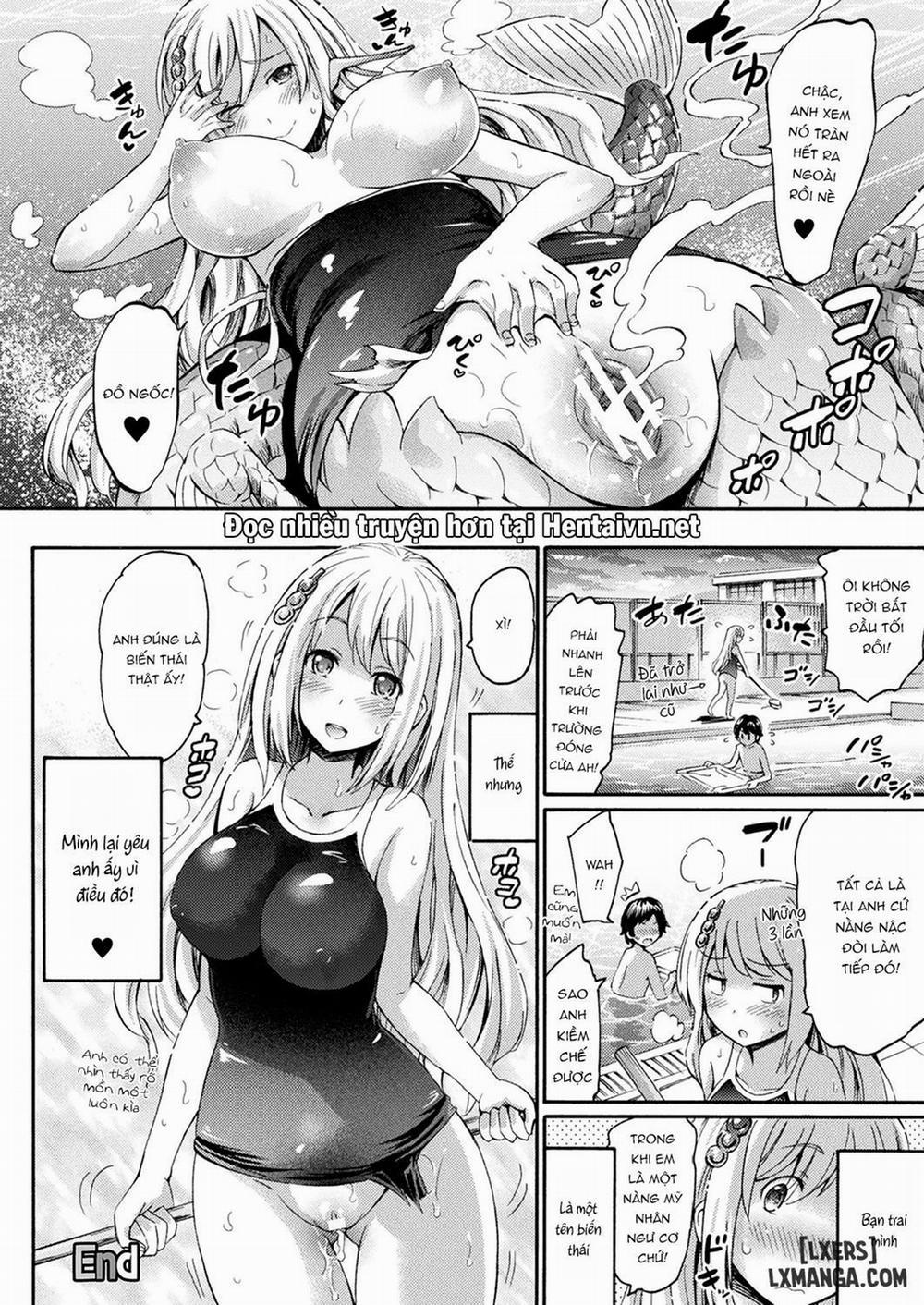 School Swimsuit Mermaid in the Pool Oneshot trang 15