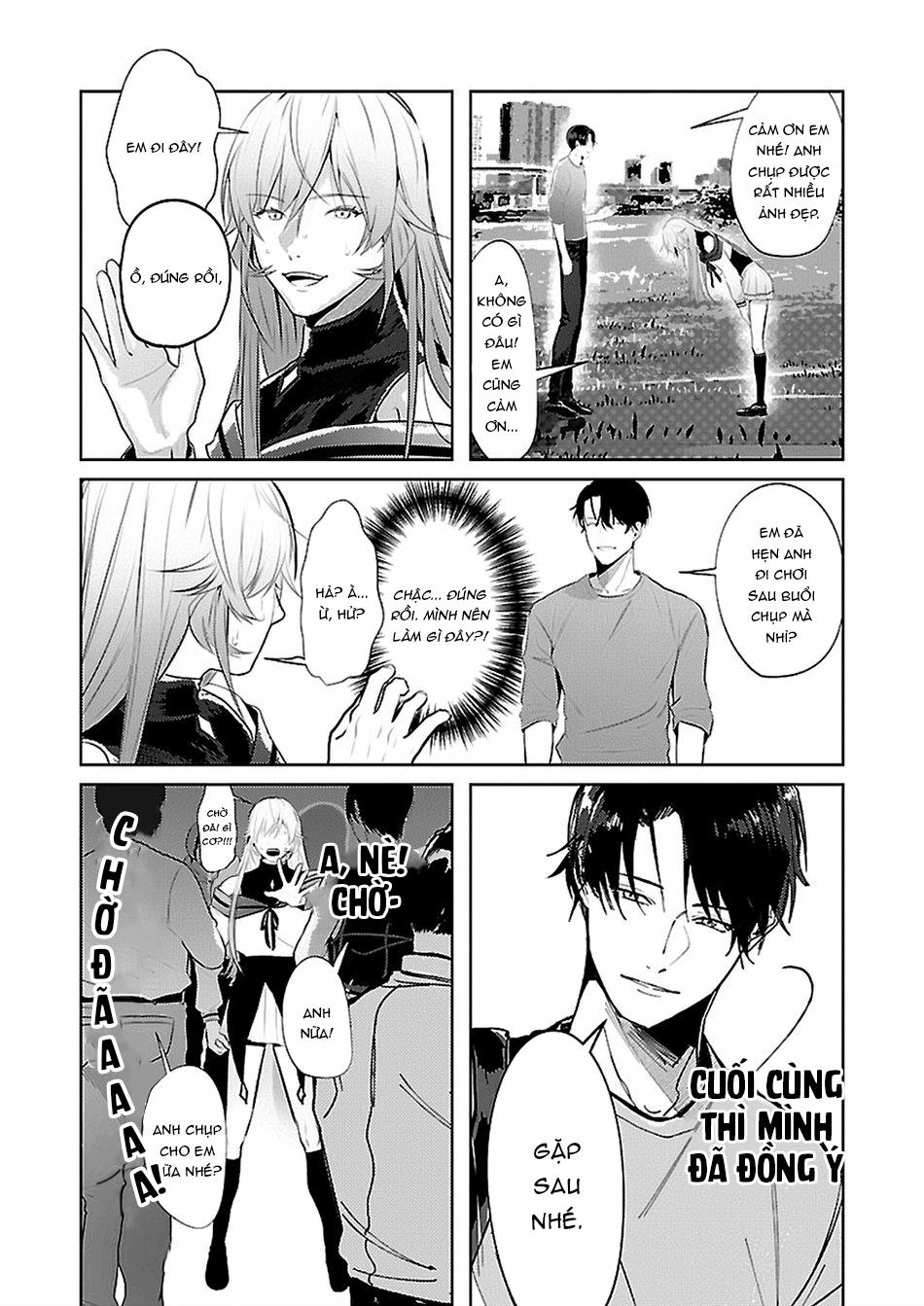 Sẽ Chết Mất Nếu Sếp Biết Tôi Cosplay Waifu Của Hắn 1 trang 16