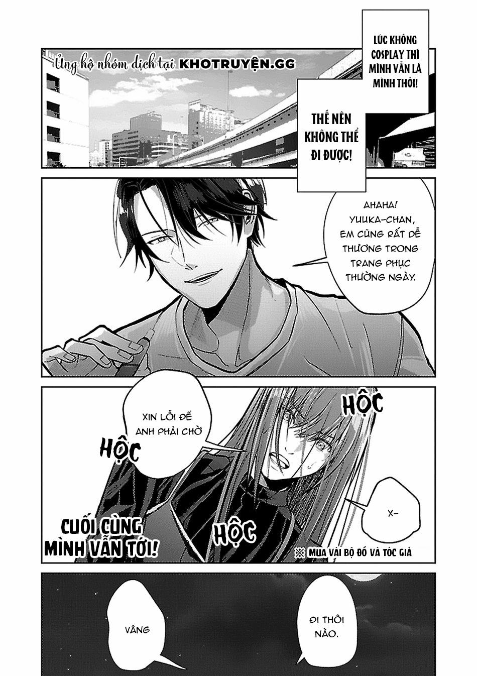 Sẽ Chết Mất Nếu Sếp Biết Tôi Cosplay Waifu Của Hắn 1 trang 17