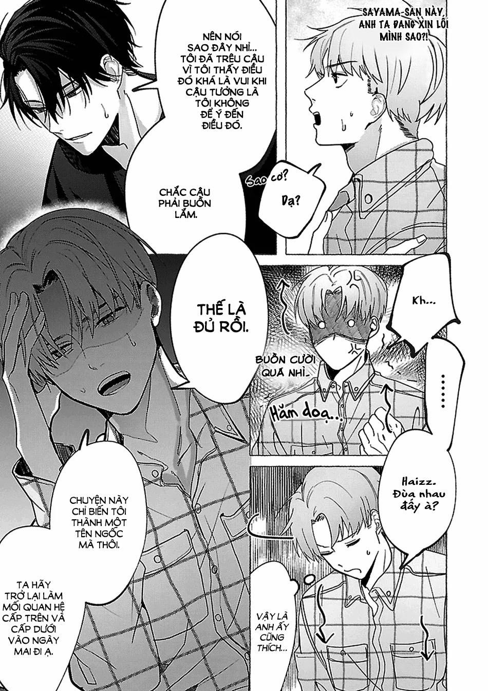 Sẽ Chết Mất Nếu Sếp Biết Tôi Cosplay Waifu Của Hắn 3 trang 10