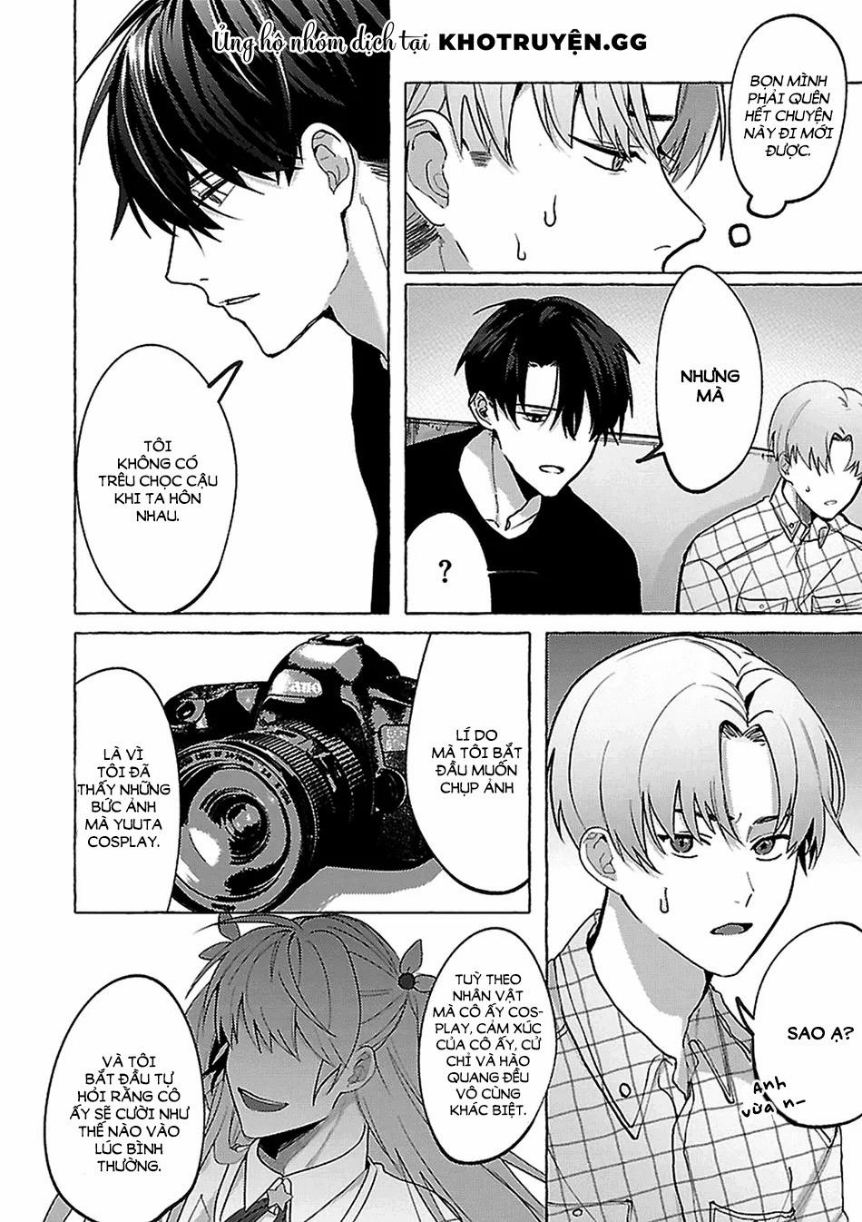 Sẽ Chết Mất Nếu Sếp Biết Tôi Cosplay Waifu Của Hắn 3 trang 11