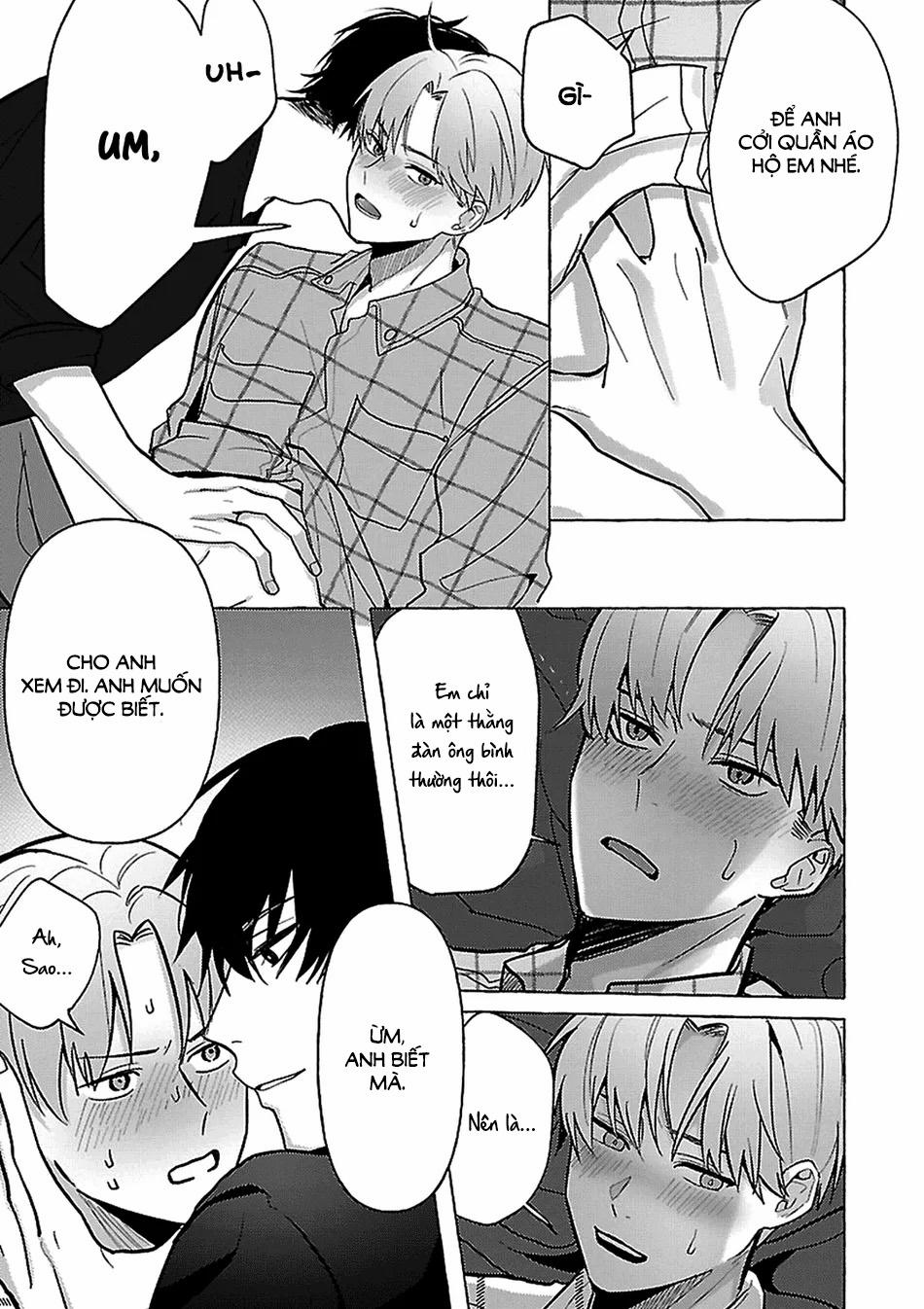 Sẽ Chết Mất Nếu Sếp Biết Tôi Cosplay Waifu Của Hắn 3 trang 22
