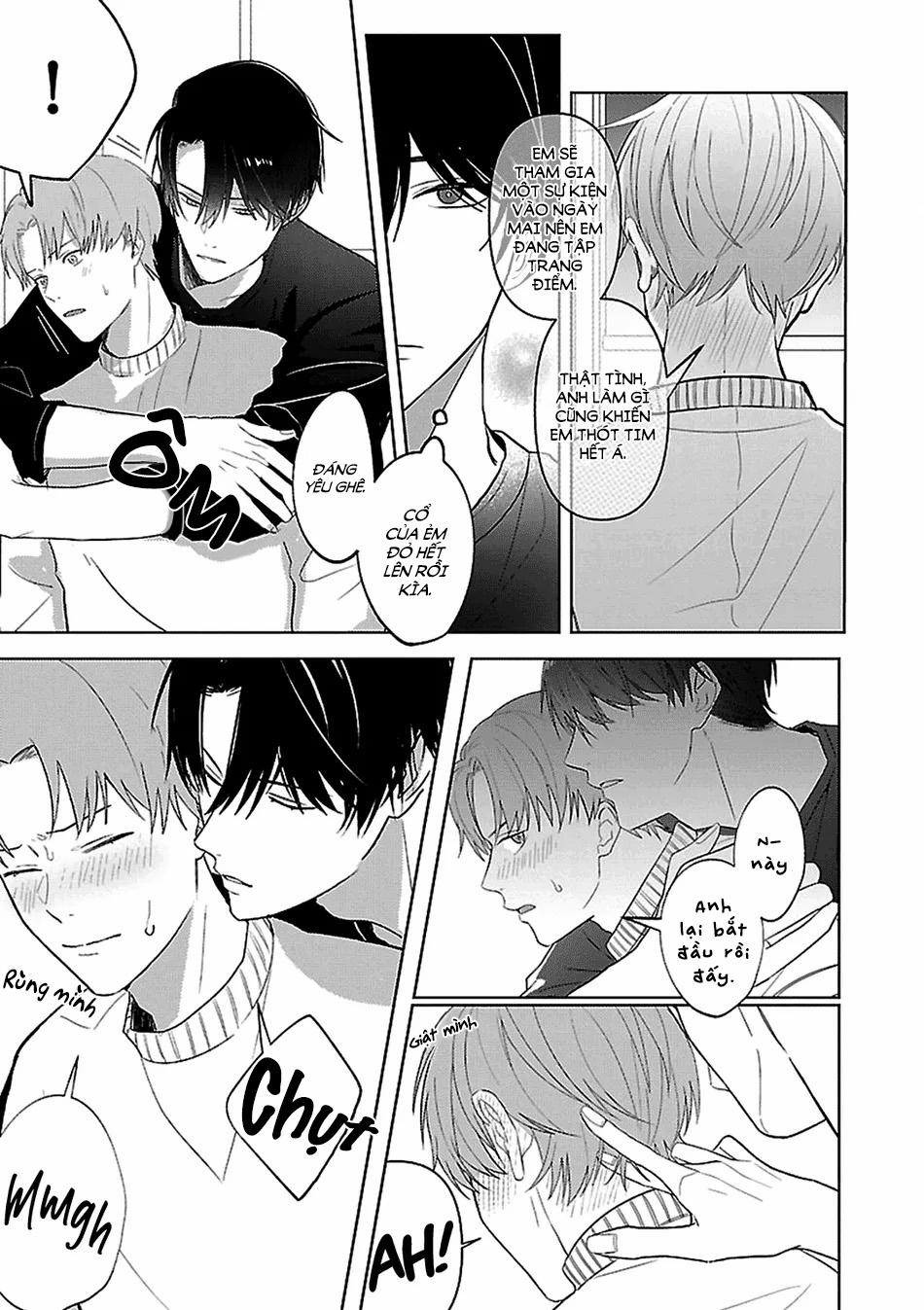 Sẽ Chết Mất Nếu Sếp Biết Tôi Cosplay Waifu Của Hắn 4 trang 4