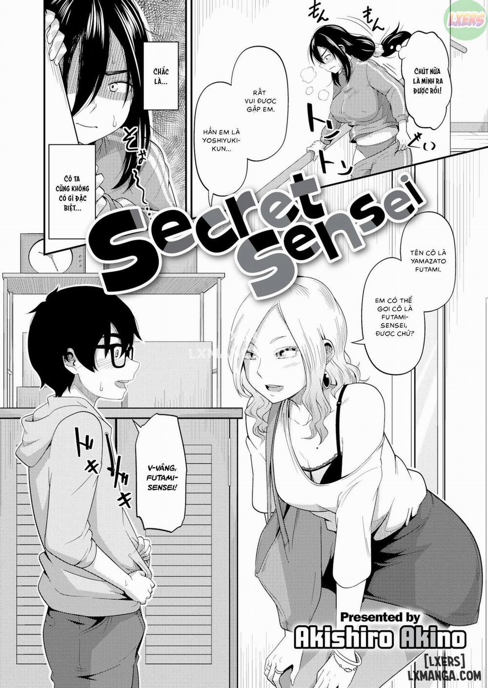 Secret Sensei Oneshot trang 3