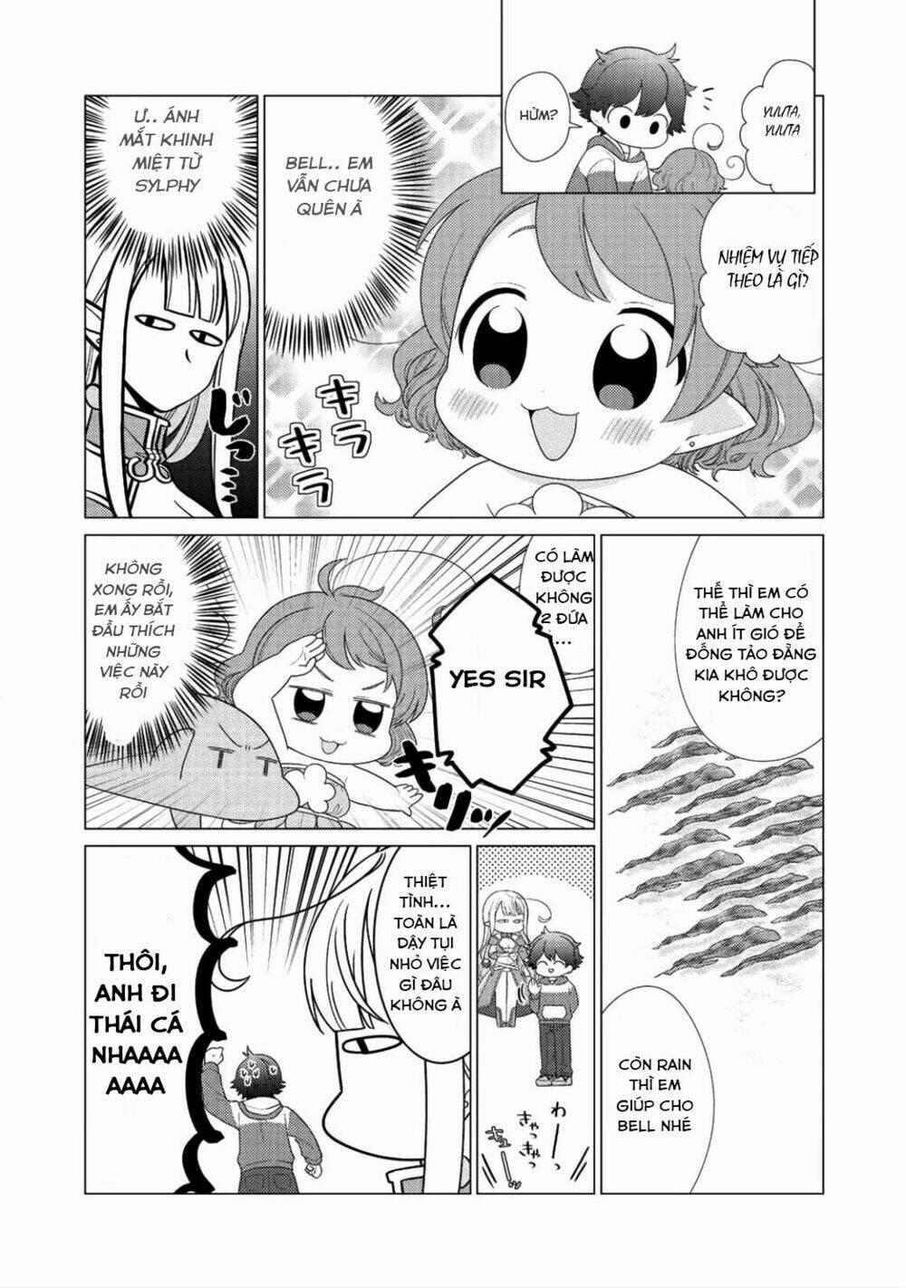 Seirei-Tachi No Rakuen To Risou No Isekai Seikatsu 6 trang 25